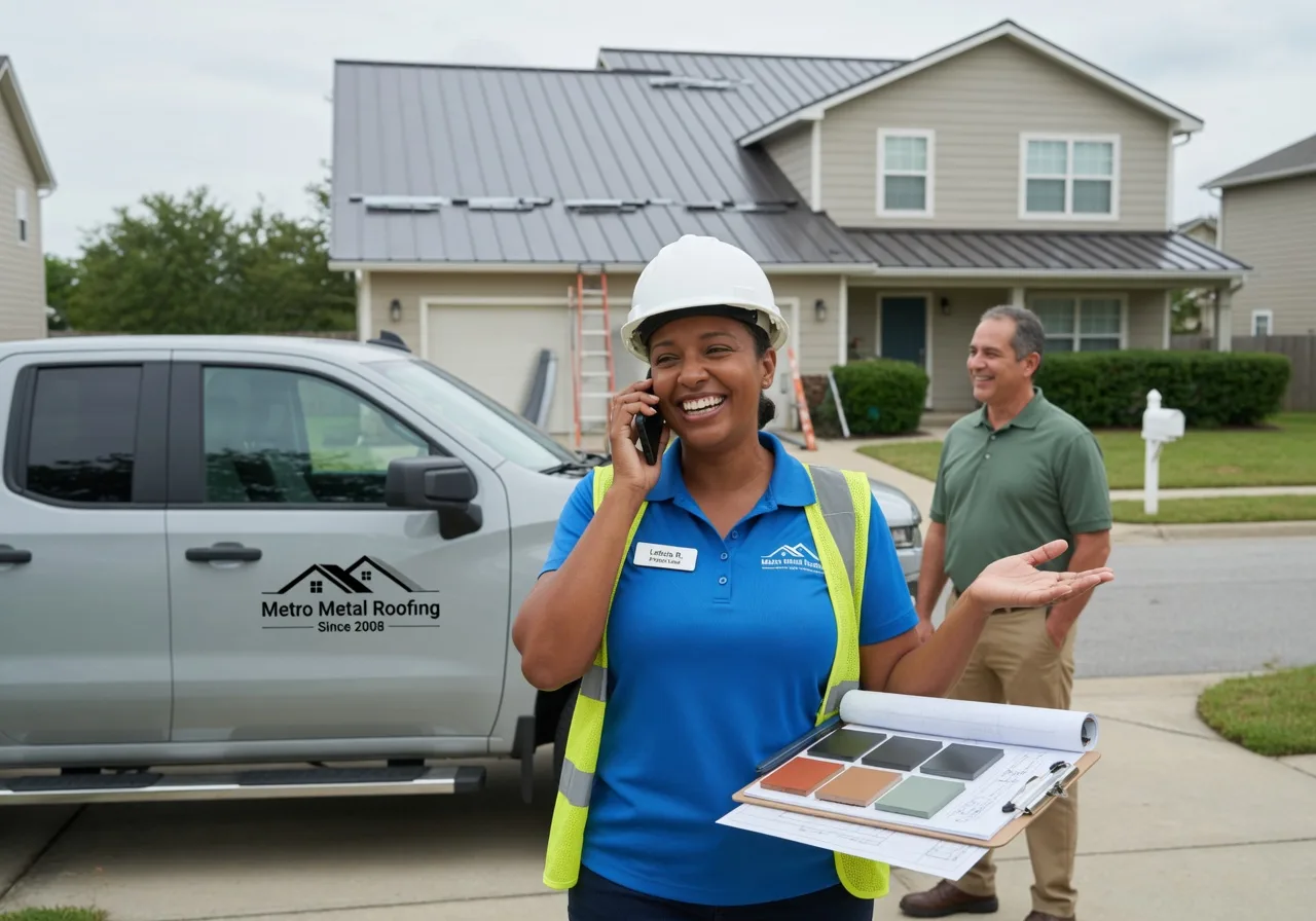 Storm Damage Metal Roof Repair in Sasakwa, OK